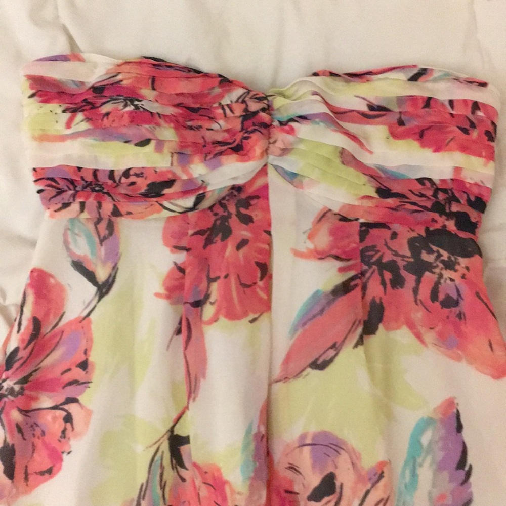 Lauren Conrad floral maxi dress